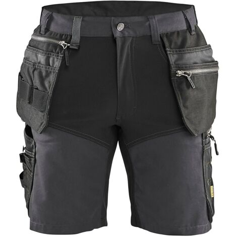 Short de travail artisan stretch 1598 Gris/Noir M - FR(44) - SE(C50) - Standards