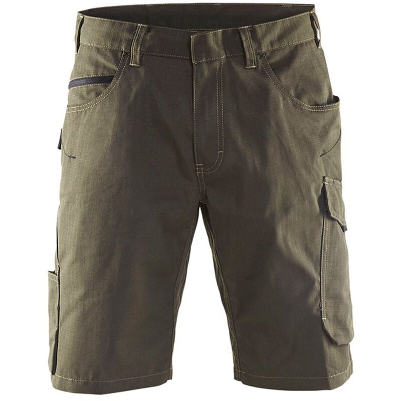 Short de travail de maintenance 1499 - Vert Kaki/Noir m - FR(44) - SE(C50) - Standards