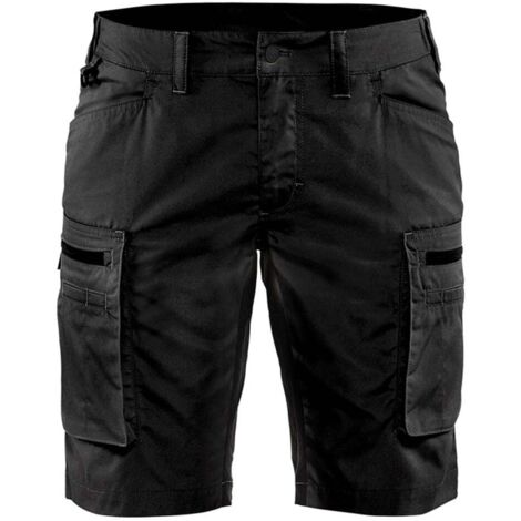 Short de travail femme Blaklader services stretch Noir 34