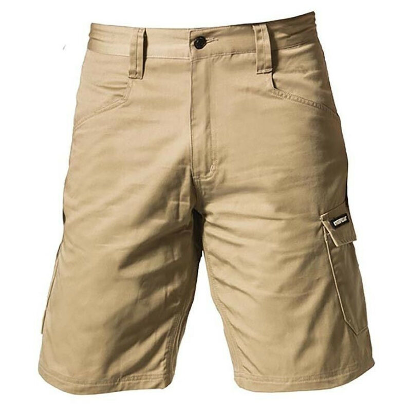 Caterpillar - Short de travail New Tracker 1820010 - Déstockage - Beige - 40