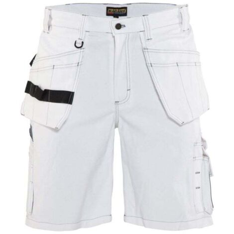Short de travail peintre Blaklader 100% coton Blanc 54