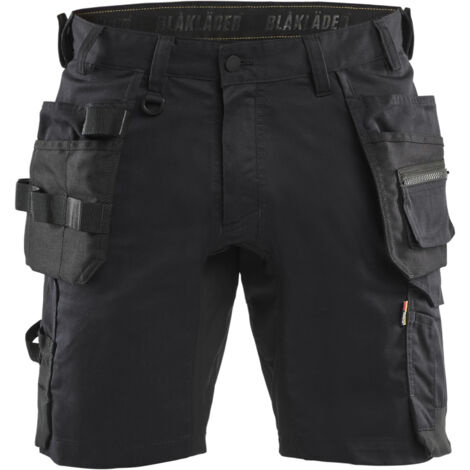 Short de travail stretch 2D 1752 - Noir XL - FR(48) - SE(C54) - Standards