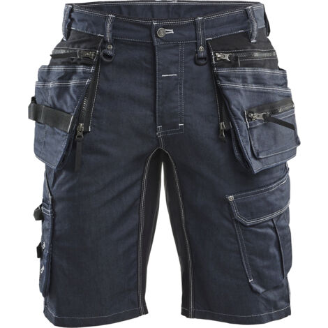 Short X1900 artisan Stretch 2D - 8999 Marine/Noir - Blaklader