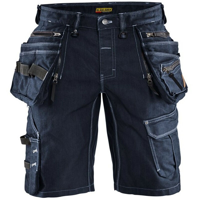 Short de travail stretch artisan X1900 Blaklader 1992 - Bleu foncé - 44
