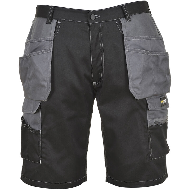 Portwest Kurzer Granit Schwarz/zoom Grau Xl - Fr(50-52) - Uk(40-41)