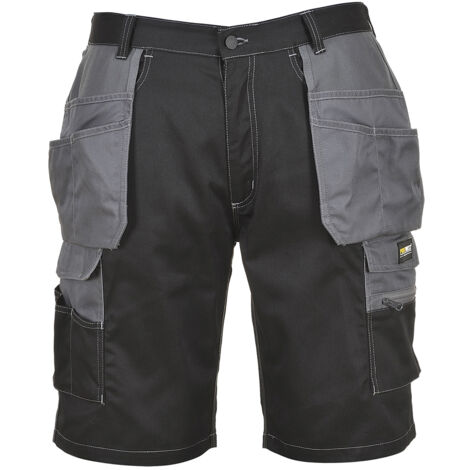 Short Granit - S - Noir/ Zoom Gris - PORTWEST