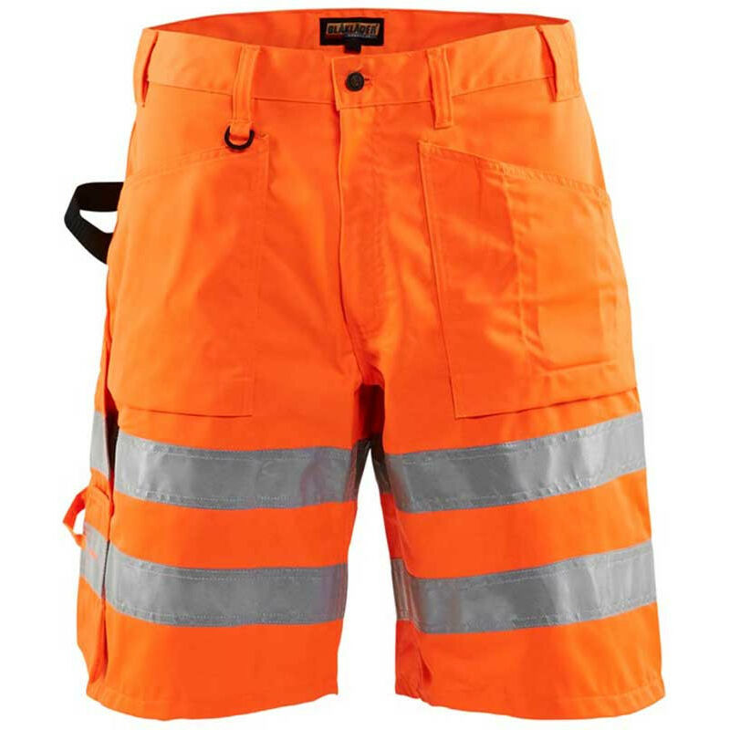 Short de travail homme haute visibilité Blaklader 1537 - Déstockage - Orange clair - 54 Short de travail homme haute visibilité Blaklader 1537 - Déstockage - Orange clair - 54