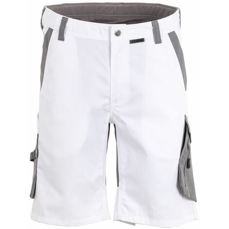 Short Hommes Norit blanc/zinc Taille 4XL