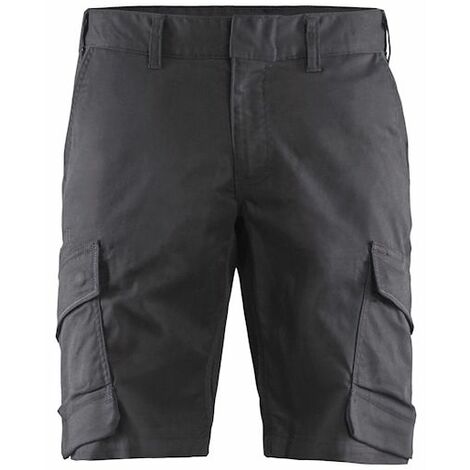 Short Industrie stretch 2D Marine foncé/Noir - Blaklader
