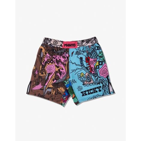 Short MMA MANTO WICKY Multicolore L