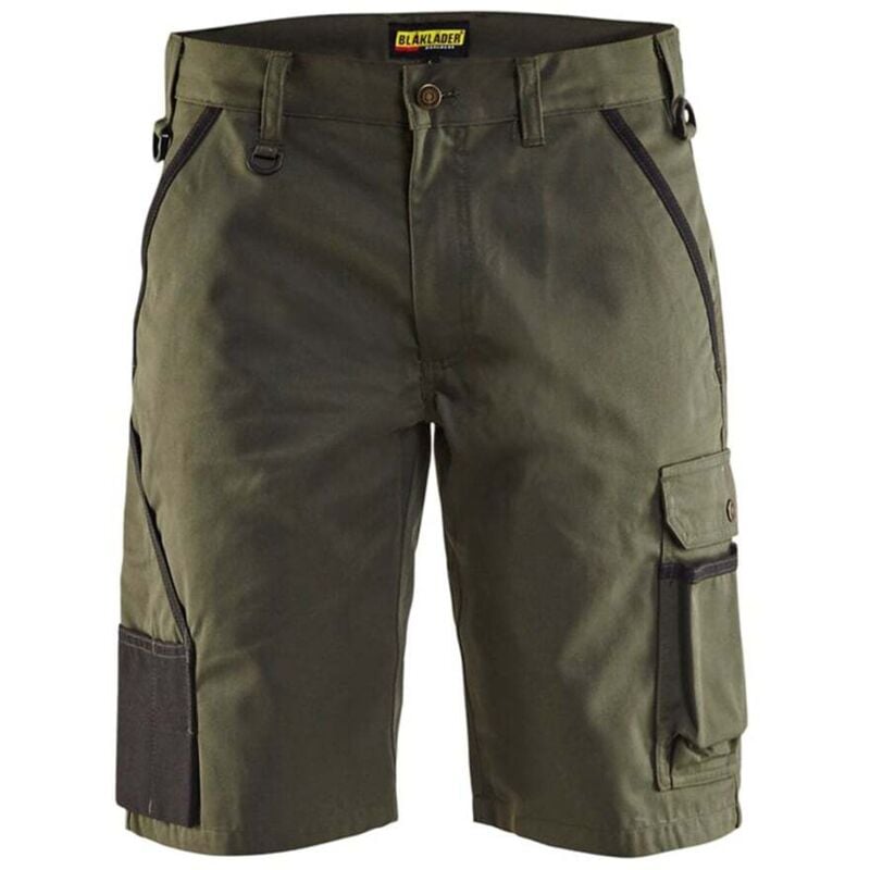 Short de travail paysagiste Blaklader 1464 - Vert foncé - 42 - Vert foncé