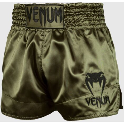 Short Venum Muay Thai Classic Kaki/Noir S