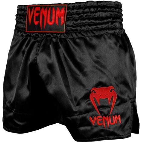 Short Venum Muay Thai Classic Noir/Rouge S