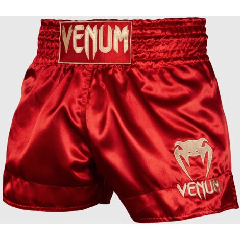Short Venum Muay Thai Classic Rouge/Or S