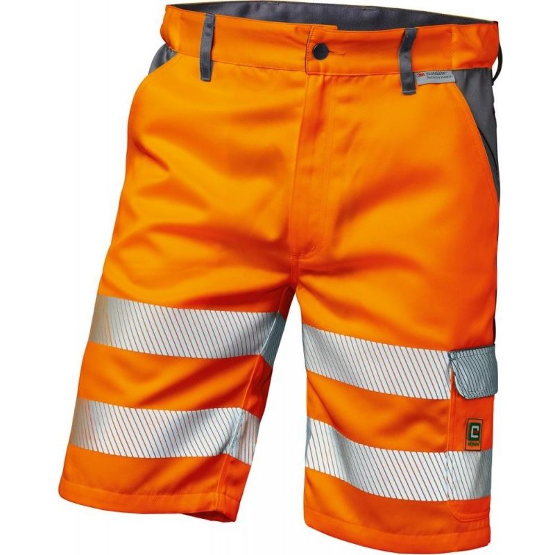 Pantalón corto (shorts) hv Lyon Talla 50, naranja hv