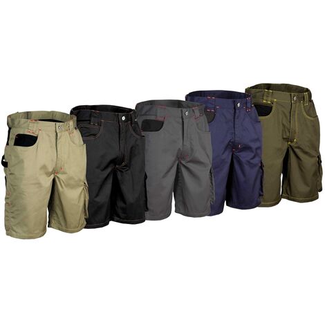 Pantalon Travail Multi Pocket cofra Modèle Jember Élastique Slim Stretch 