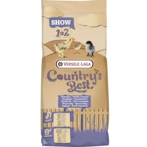 Show 2 Pellet - Pienso, alimento de recrÃ­aÂ  para perdices, faisanes, Pavos Reales y Otras Aves Ornamentales - 20 kg