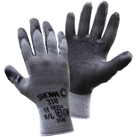 Showa 14905-10 Grip Black Baumwolle, Polyester Arbeitshandschuh Größe (Handschuhe): 10, XL EN 388
