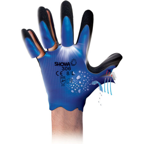 SHOWA Handschuh 306 Gr. S 10 Stk
