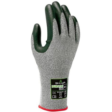 SHOWA Schnittschutzhandschuh DURACoil 386 Gr. 9