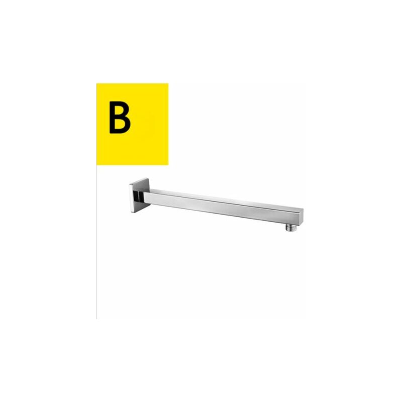 Shower arm stainless steel shower accessories Type b drive four-point interface