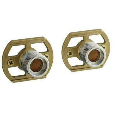 SHOWER BAR MIXER VALVE EASY WALL FIXING KIT CHROME EXP SOLID BRASS CONCEALED