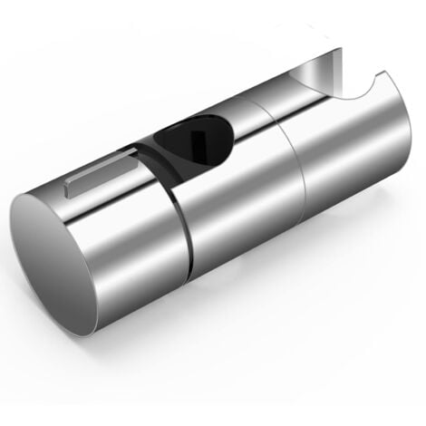 Shower Bracket 18-25mm Adjustable Diameter Chrome Design Handheld Shower Holder Easy Installation for Shower Rod
