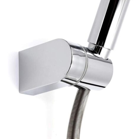 Shower Bracket，Adjustable Tilt Angle  Chrome-plated ABS  Adjustable Shower Head Wall Mount  Shower Wall Bracket