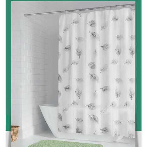 Shower Curtain - Waterproof Mildewproof PEVA Shower Curtain, Translucent Shower Curtain, Including 12 Shower Curtain Rings, 200200CM