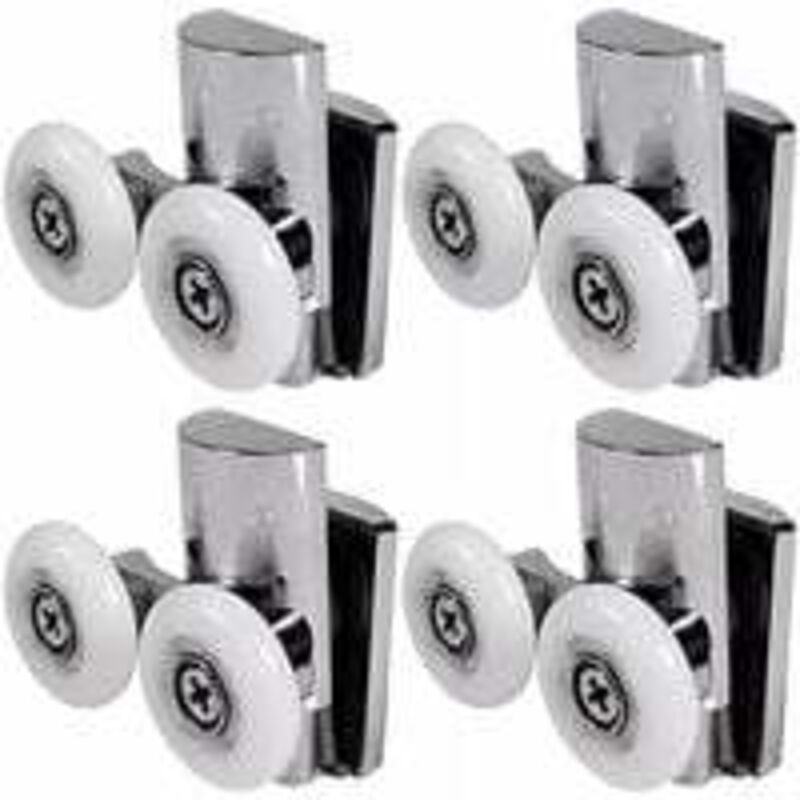 Linghhang - Shower Door Rollers, 23mm Shower Door Rollers Up or Down