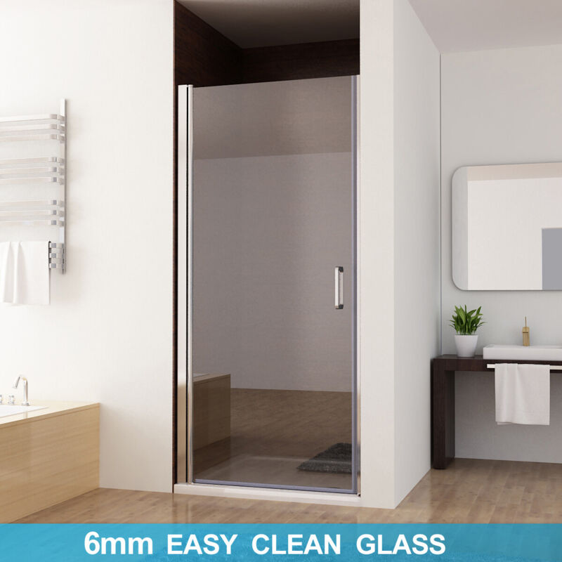800 X 1850 Mm Shower Enclosure Cubicle Pivot Hinge Shower Door 6mm
