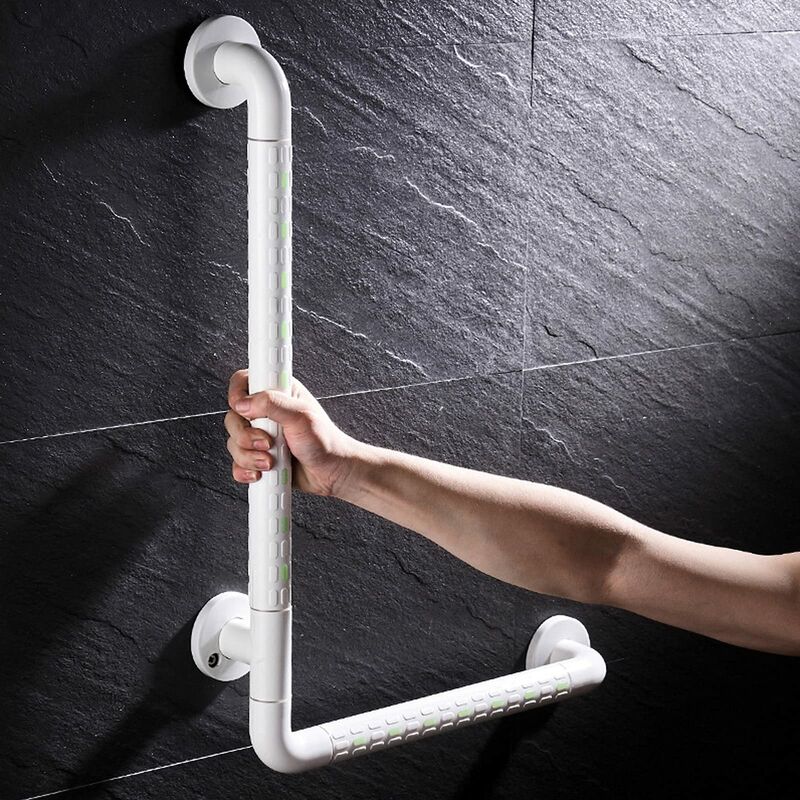 Shower grab bar, stainless steel shower handle, non-slip safety handle, bathroom for seniors and children