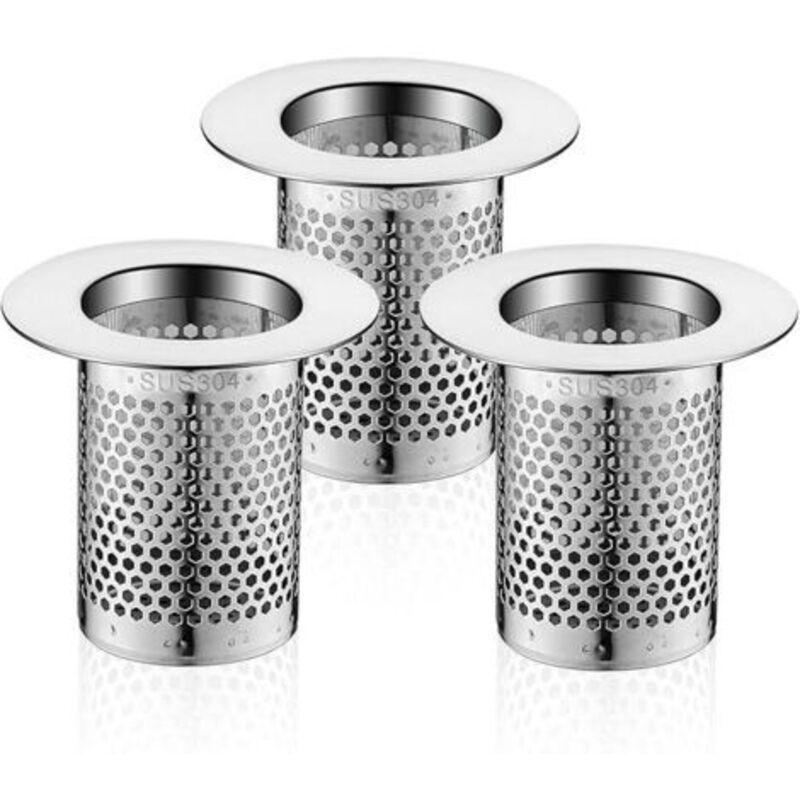 Image of Shower Hair Catcher, 3 Pieces Stainless&hellip;