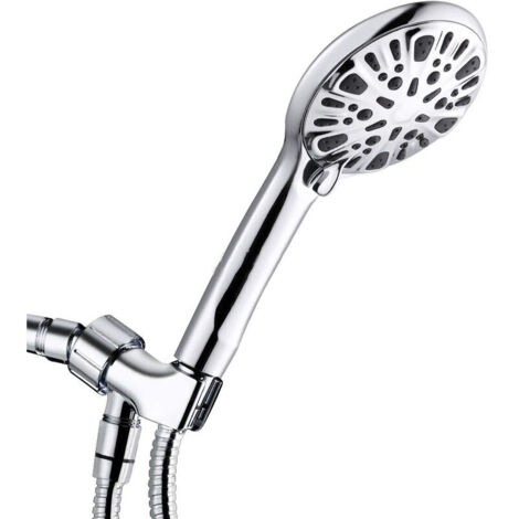 Shower Head, Bathroom Shower Hand Shower with 9 Modes, High Pressure, Water Saving - (single shower head)