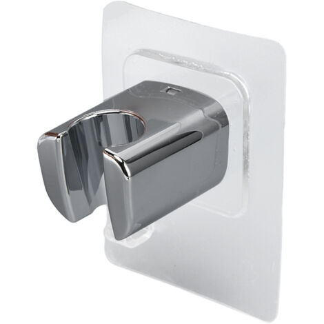 Shower Head Bracket Plastic Adhesive Nail Free Waterproof Bidet Sprayer Holder for Home Hotel Bathroom