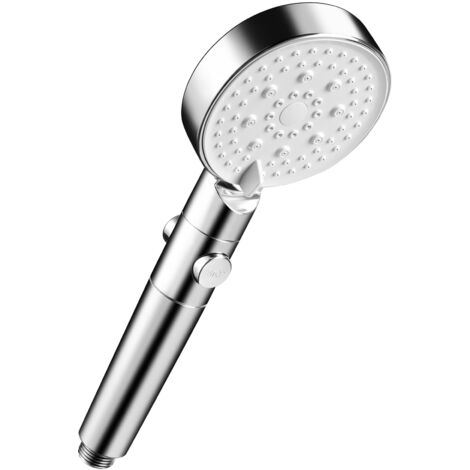 Shower Head, Handheld Shower Head with 5 Adjustable Spray Modes, High Pressure Water Saving Hand Shower for Adults, Kids, Pets, Home and Gym Use