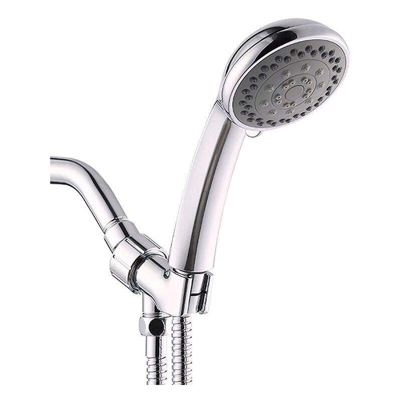 Mimiy - Shower Head, Handheld Spray High Pressure Shower Head and Hose , - 1.5M Hose - Shower Head Holders