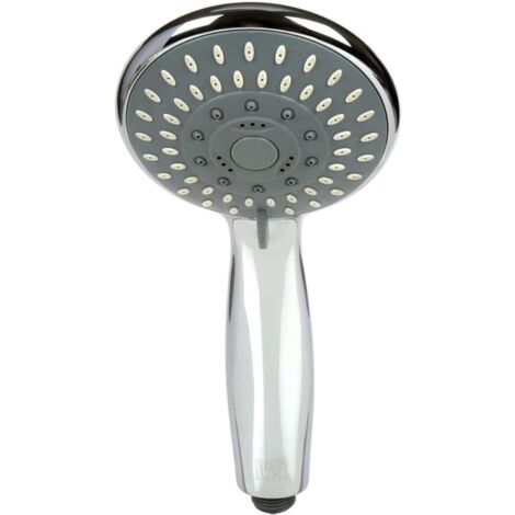 Shower Head Universal Bath Shower Handheld Handset Chrome 5 Mode Function