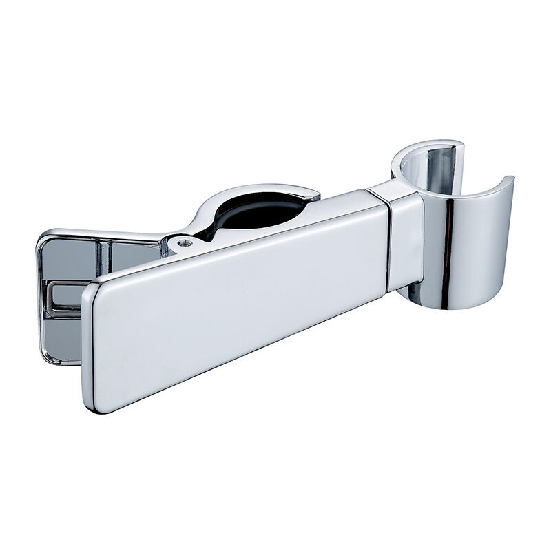 Image of Shower Holder Metal Hand Shower Holder 2 Pcs Adjustable No Drilling Shower Head Holder, 45° Rotatable Hand Shower Holder for Handheld Shower Bar