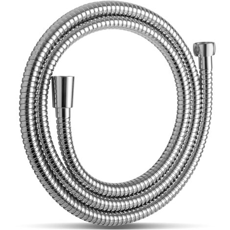 Shower Hose Anti Twist Protection Stainless Steel High Replacement Bathroom Chrome Versatile