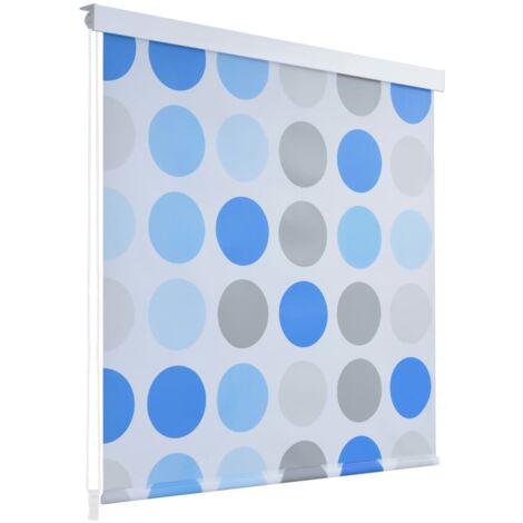 Shower Roller Blind 80x240 cm Circle