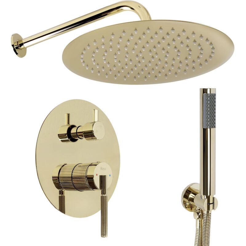 Rea - Shower Set Js-622711g Argon Gold