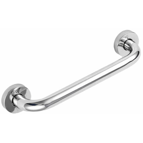 Shower Shelf and Storage，Wall Mounted Stainless Steel Grab Bar Bathtub Handle Bathroom Toilet Safety Grab Bar for Disabled Elderly Children(30cm）