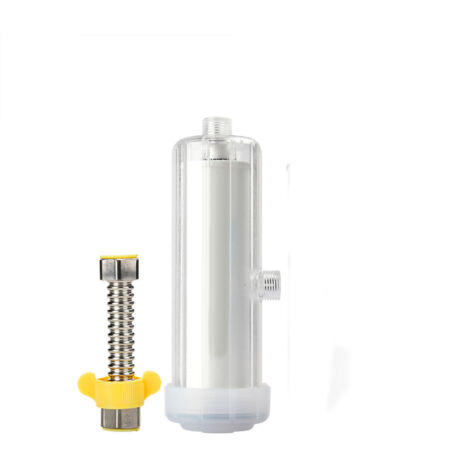 Shower Water Filter Efficient Activated Carbon Healthy Skin Care Shower Water Filter for Bathing Bath Filter (PP Cotton Filter)