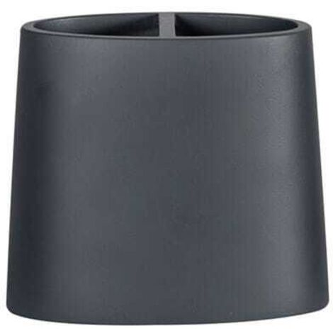 Showerdrape Alto Grey Toothbrush Holder
