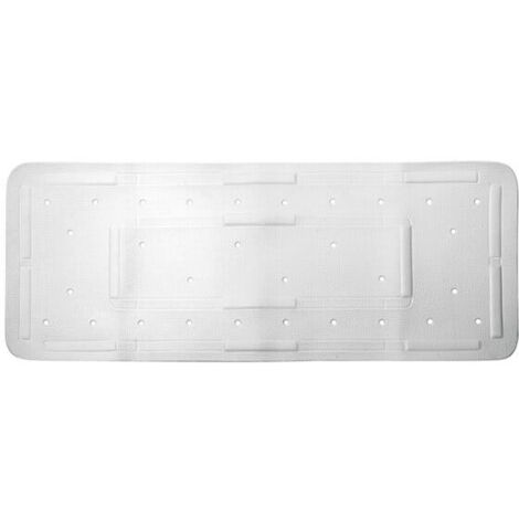 Showerdrape Comfy White Anti-Slip 36 x 92cm Bath Mat