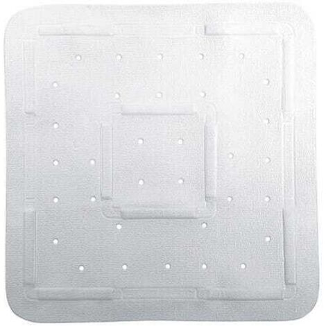 Showerdrape Comfy White Anti-Slip 55 x 55cm Shower Mat