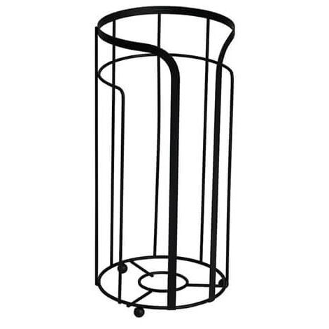 Showerdrape Dante Black Spare Toilet Roll Holder