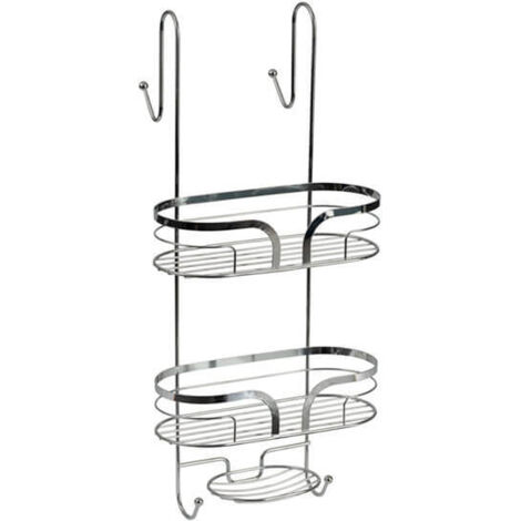 Showerdrape Dante Chrome Hanging Shower Caddy