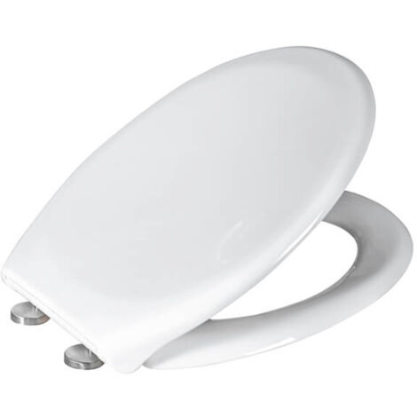 Showerdrape Granada White Quick Release Soft-Close Toilet Seat
